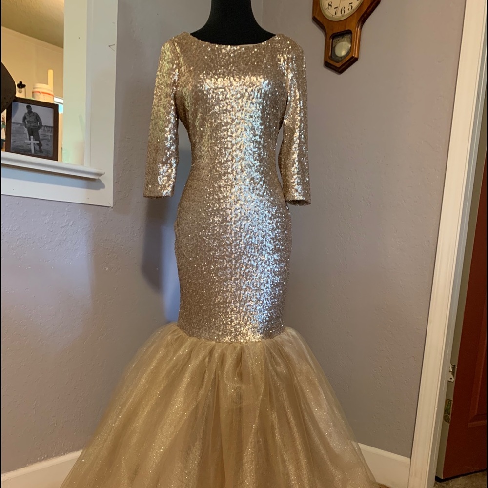 Brilliant Gold dress